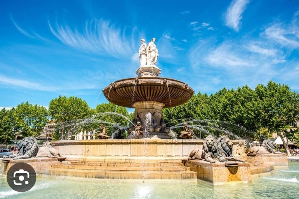 Joli T2 Lumineux Avec Balcon Et Wifi - Proche Cv Appartement Aix-en-Provence Buitenkant foto